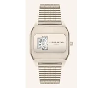 Armbanduhr  aus  Edelstahl