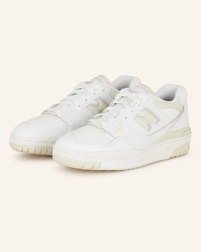 New Balance Sneaker 550 Weiss