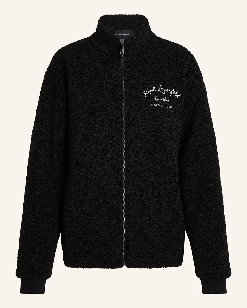 Karl Lagerfeld Top schwarz Schwarz