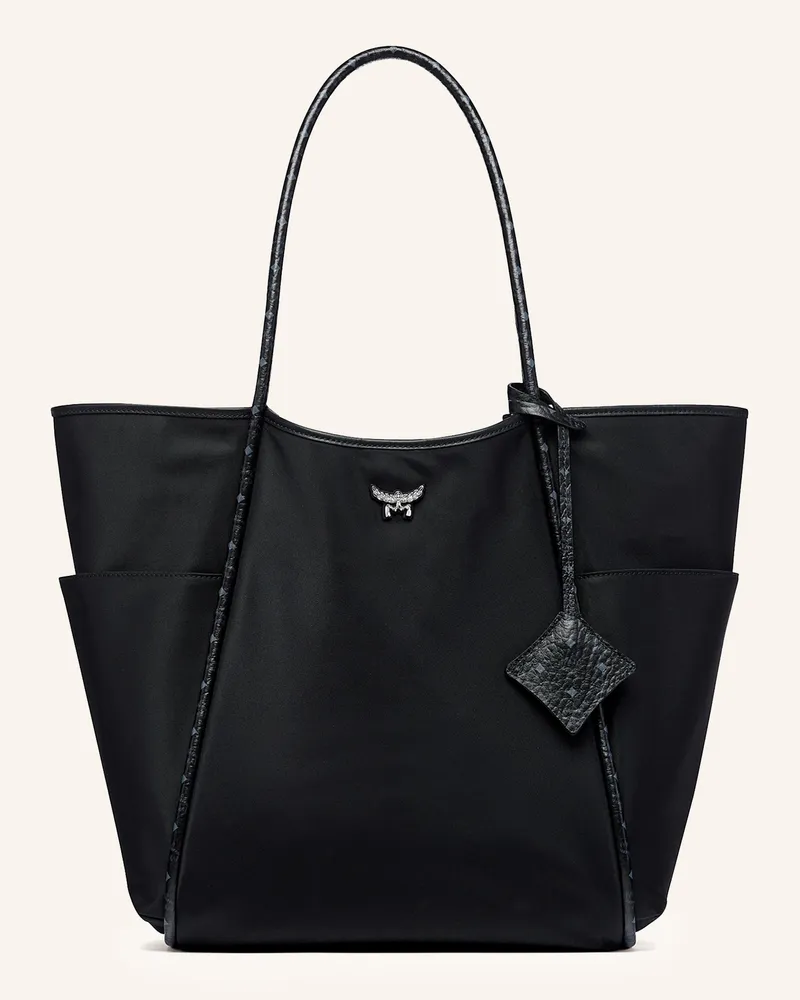 MCM Shopper Aren schwarz Schwarz
