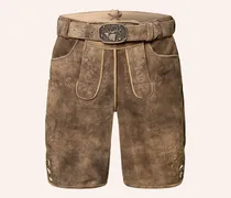 Trachten-Lederhose Freud braun