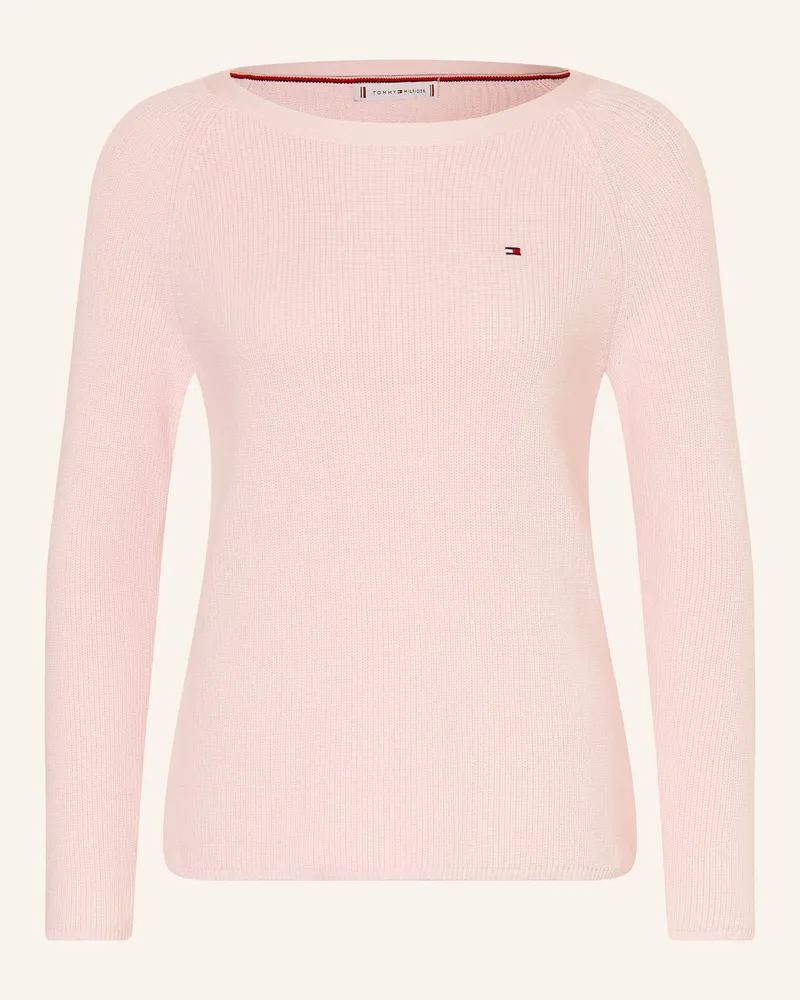 Tommy Hilfiger Strickpullover rosa Hellrosa