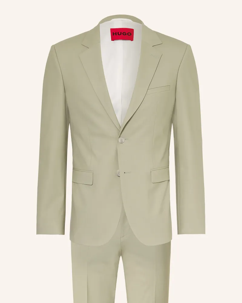 HUGO BOSS Anzug Arti-Hesten gruen Hellgrün