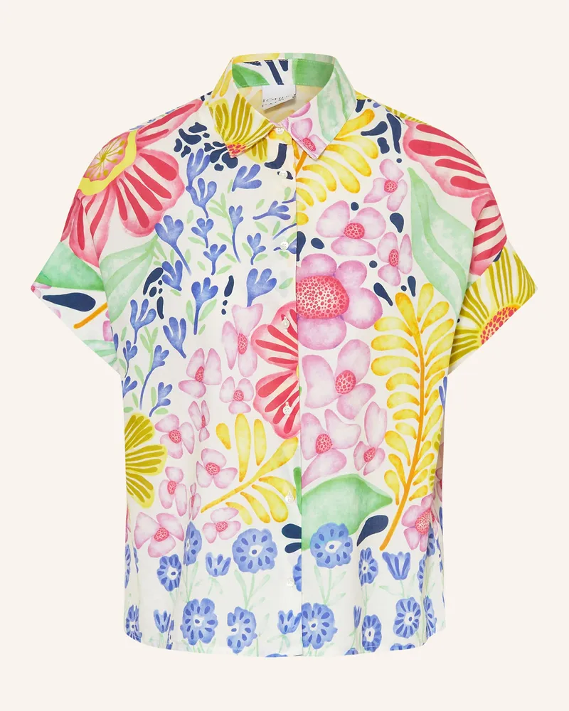 tonno e panna Hemdbluse pink Weiss