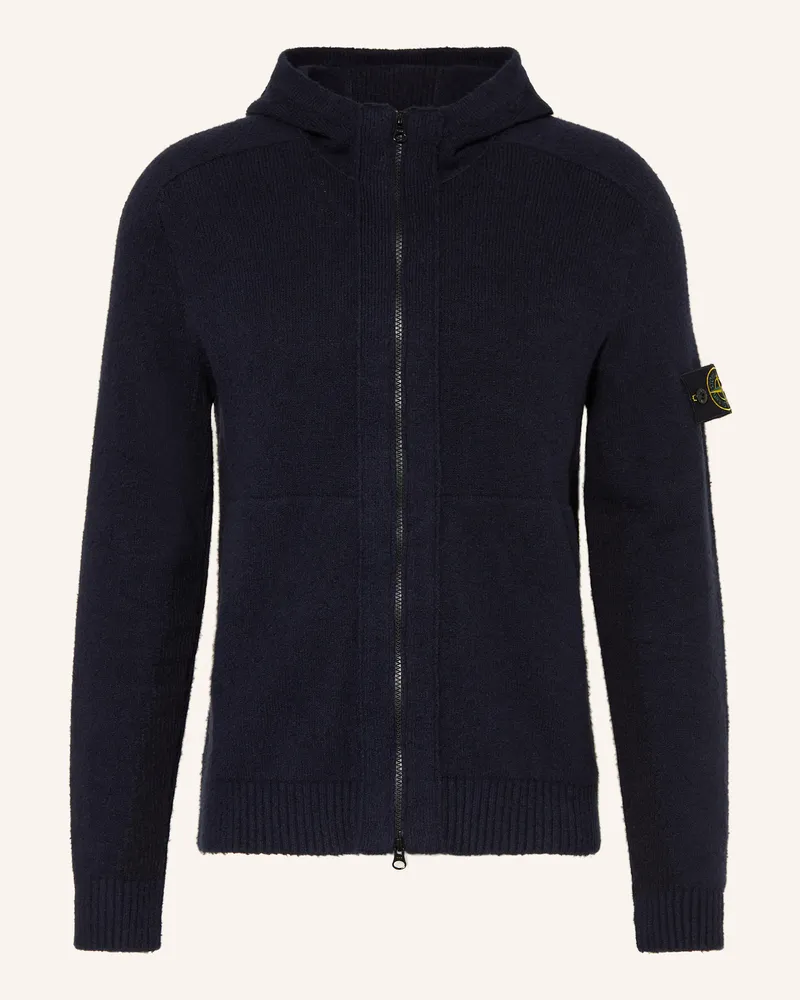 Stone Island Strickjacke Dunkelblau