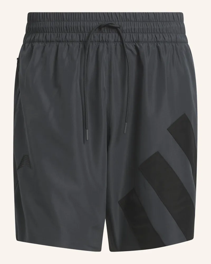 adidas ANTHONY EDWARDS FOUNDATION SHORTS Grau