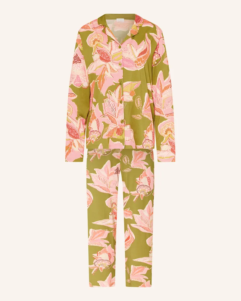 Mey Schlafanzug Oliv