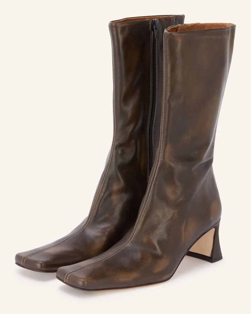 Miista Stiefel Araxi braun Dunkelbraun