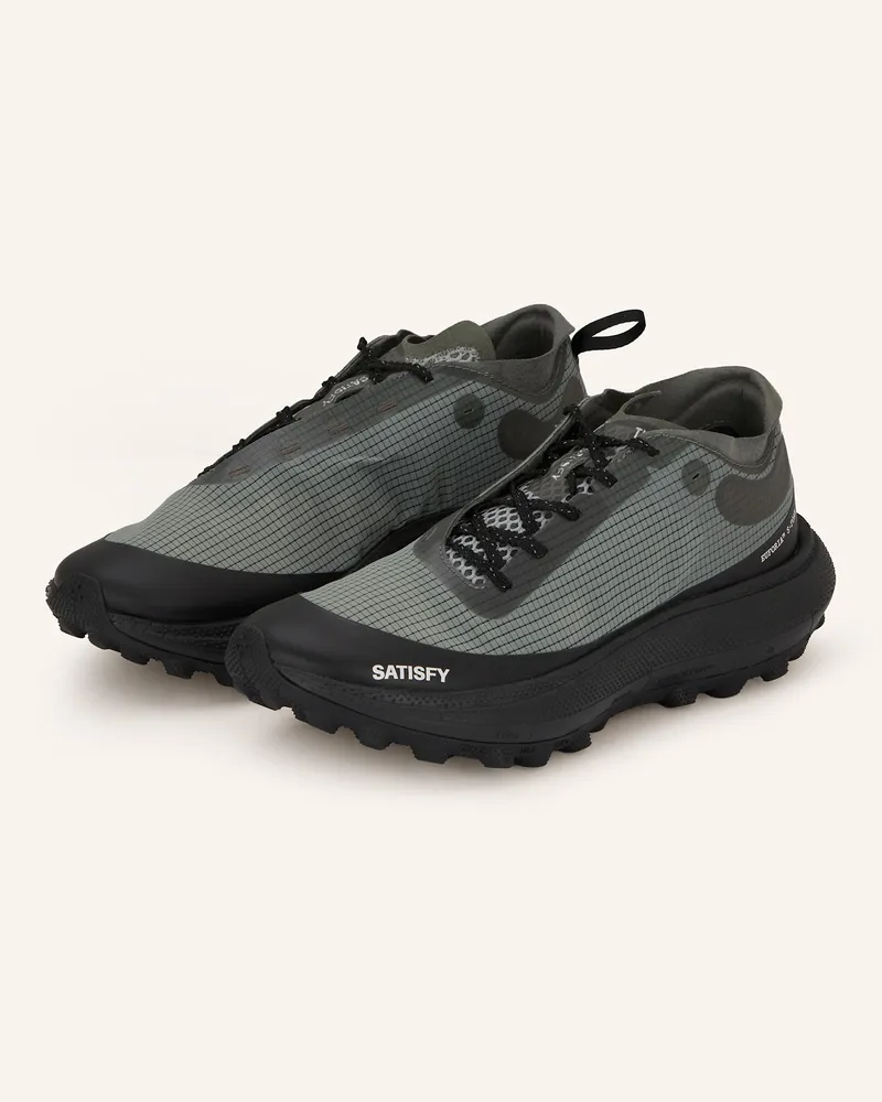 Satisfy Trailrunning-Schuhe THEROCKER Schwarz