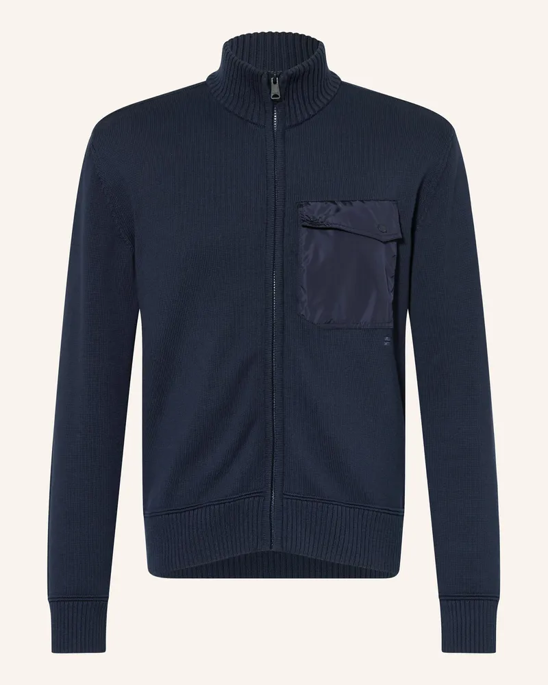 Napapijri Strickjacke D-BERTI Dunkelblau