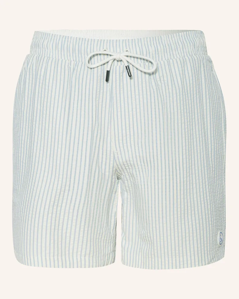 colours & sons Badeshorts Hellblau
