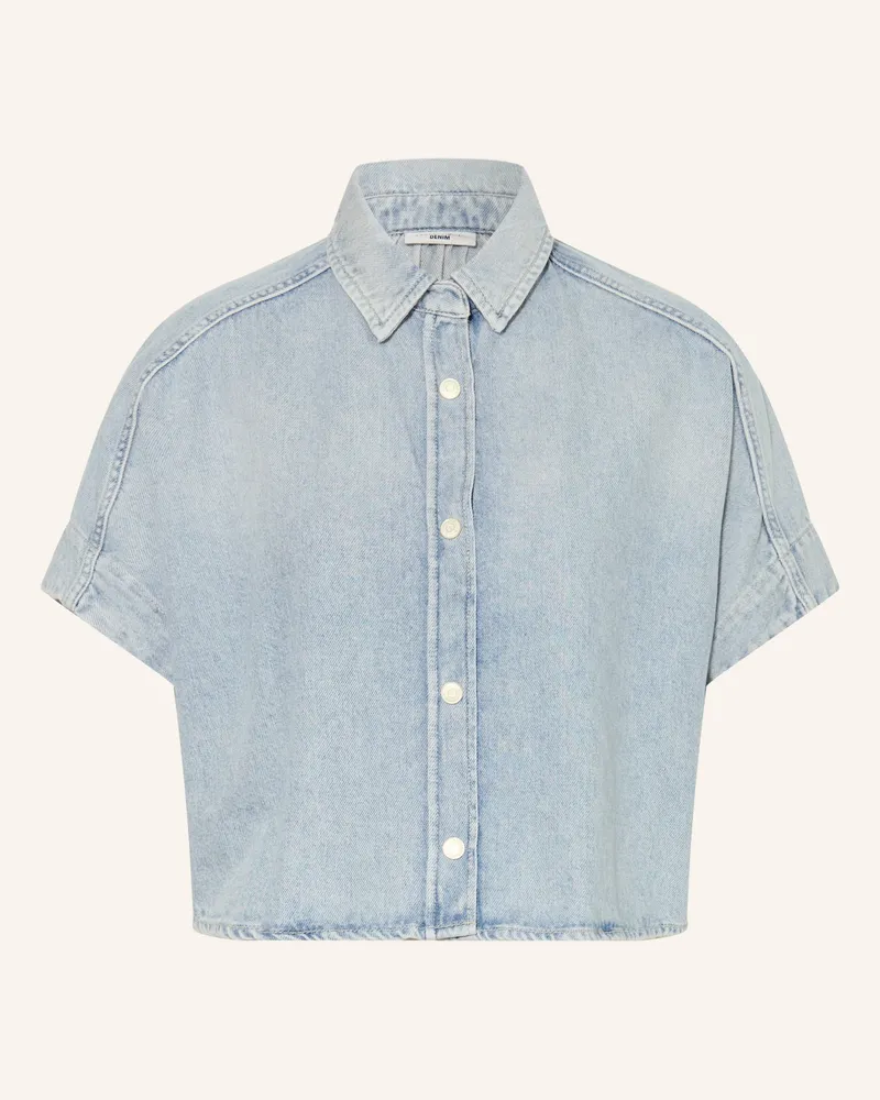 Marc O'Polo Jeansbluse blau Blaugrau