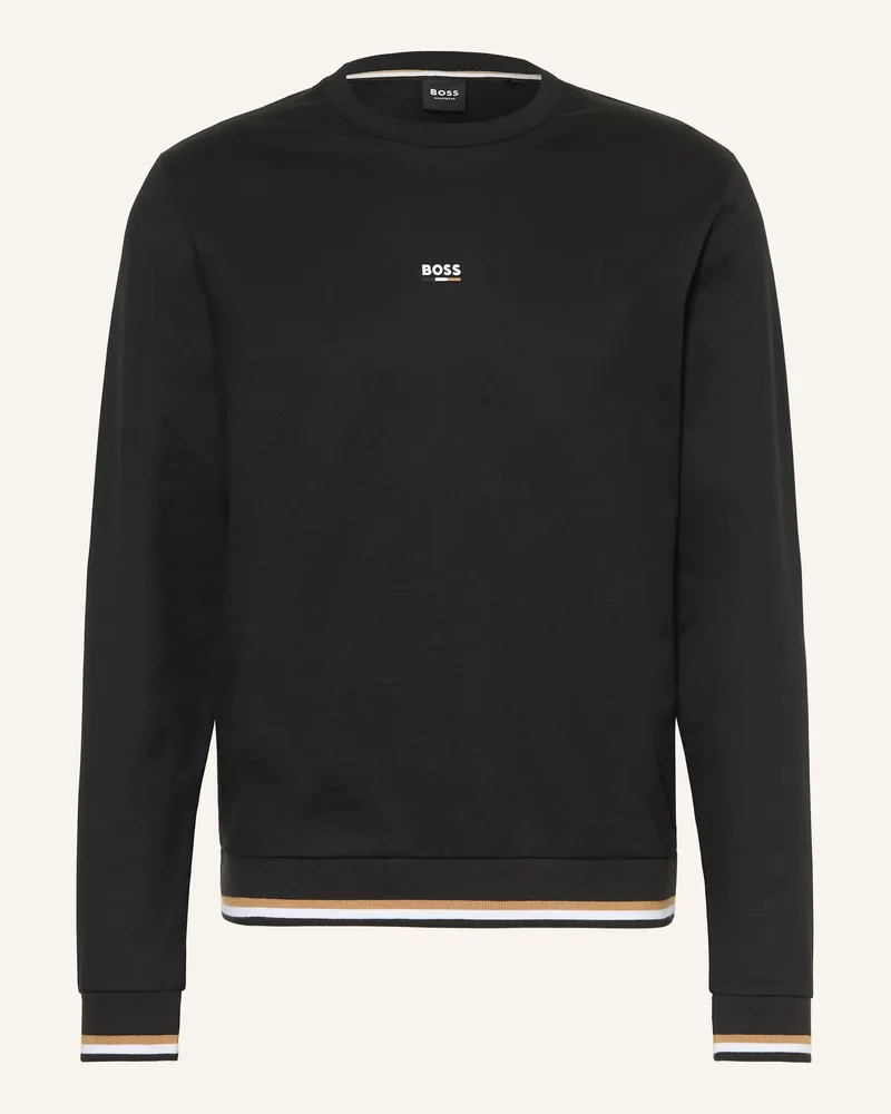 HUGO BOSS Lounge-Sweatshirt ICONIC Schwarz