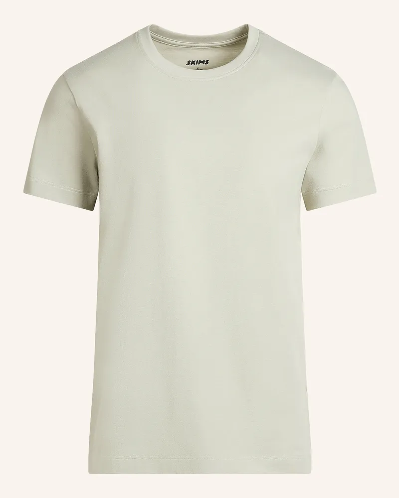 SKIMS Schlafshirt Skims Cotton grau Talc