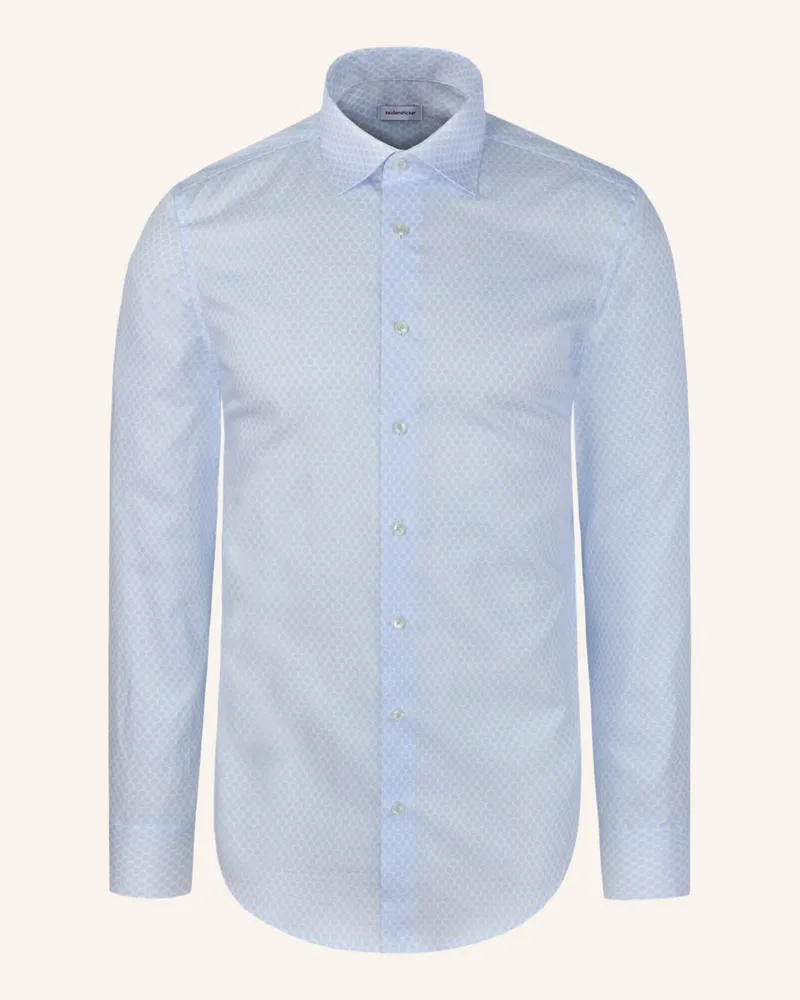 Seidensticker Business Hemd Slim Fit blau Hellblau