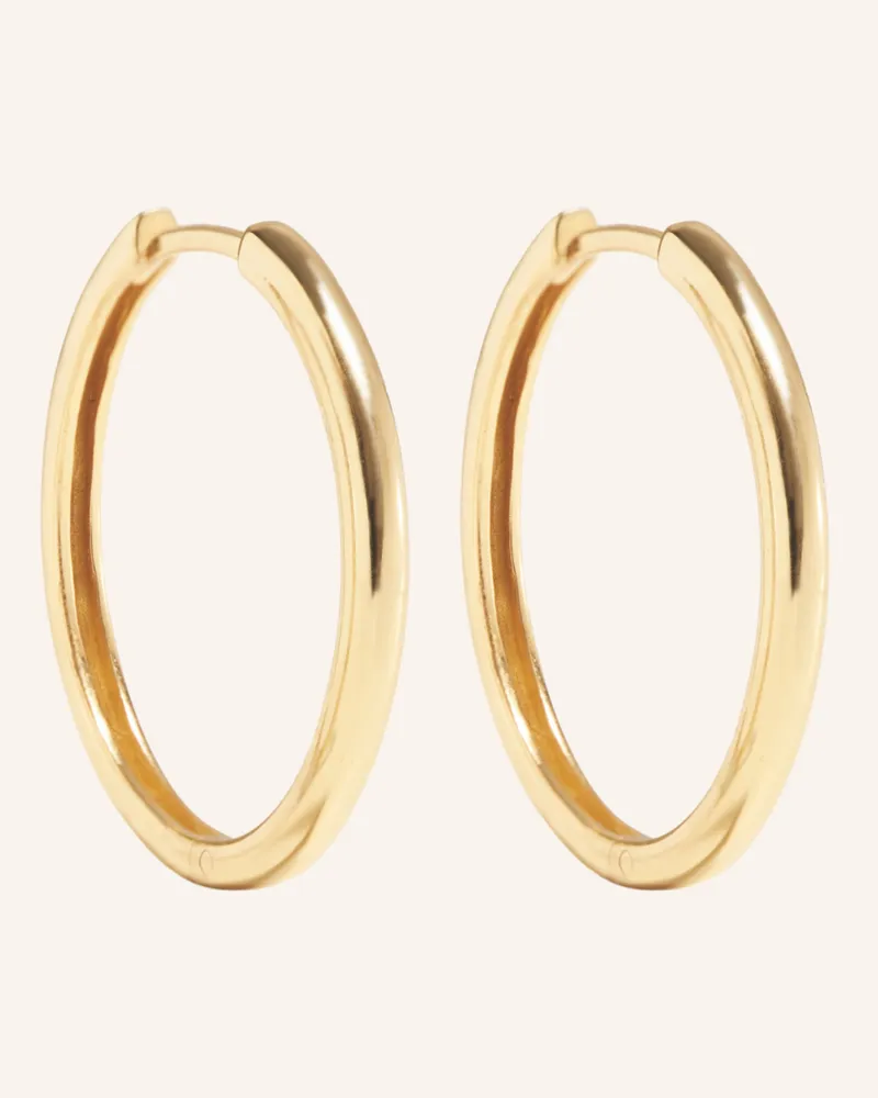 POMPIDOU Creolen Lillian Biggie By Glambou gold Gold