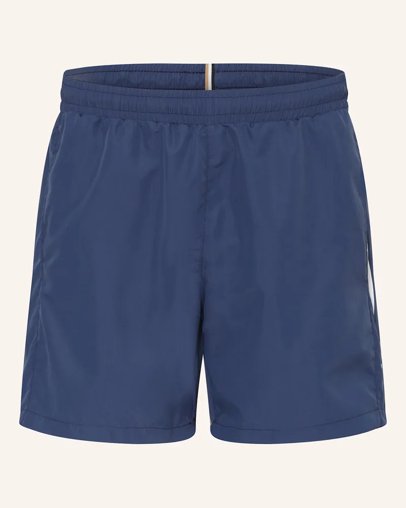 HUGO BOSS Badeshorts DOLPHIN Blau