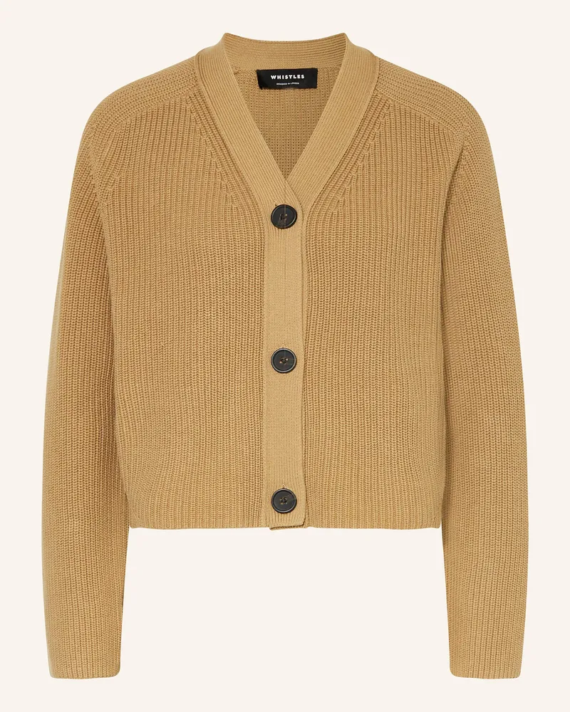 Whistles Strickjacke NALA Camel