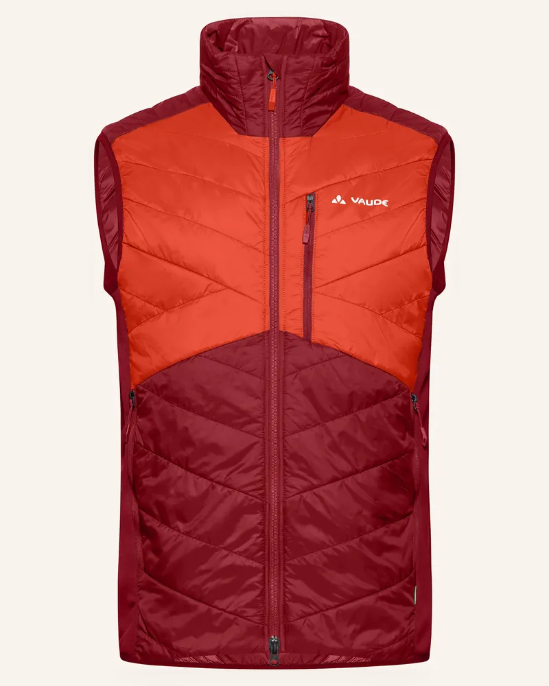 Vaude Funktionsweste M SESVENNA VEST IV Rot
