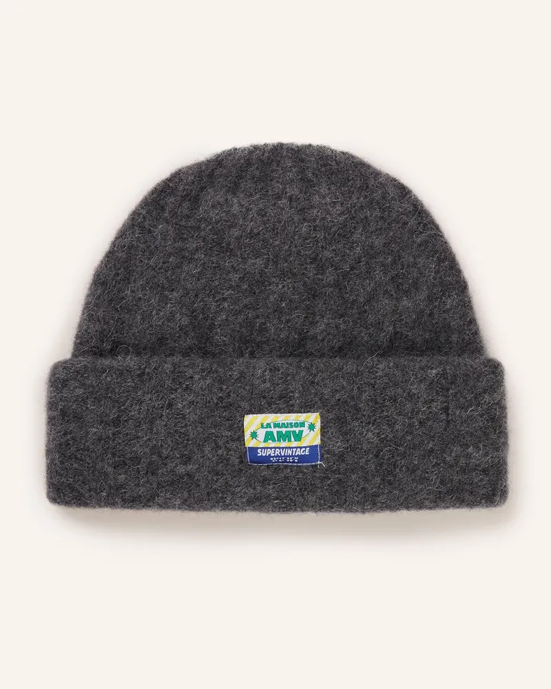 American Vintage Mütze Bonnets Mit Alpaka grau Grau