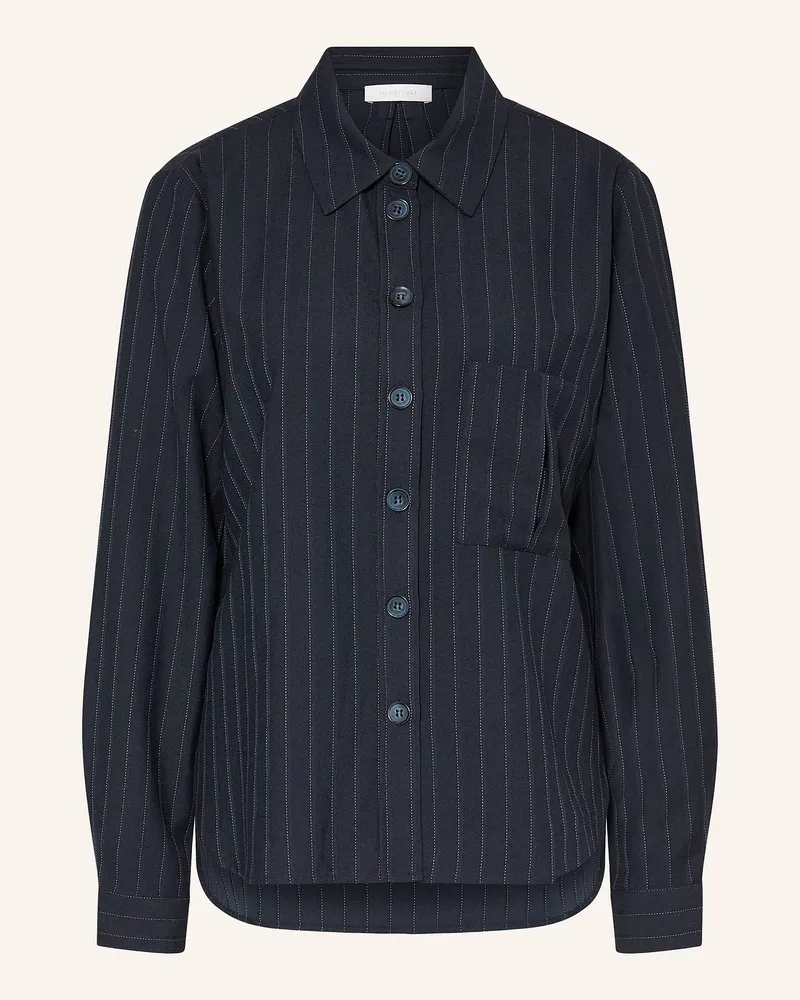 Rich&Royal Hemdbluse Dunkelblau