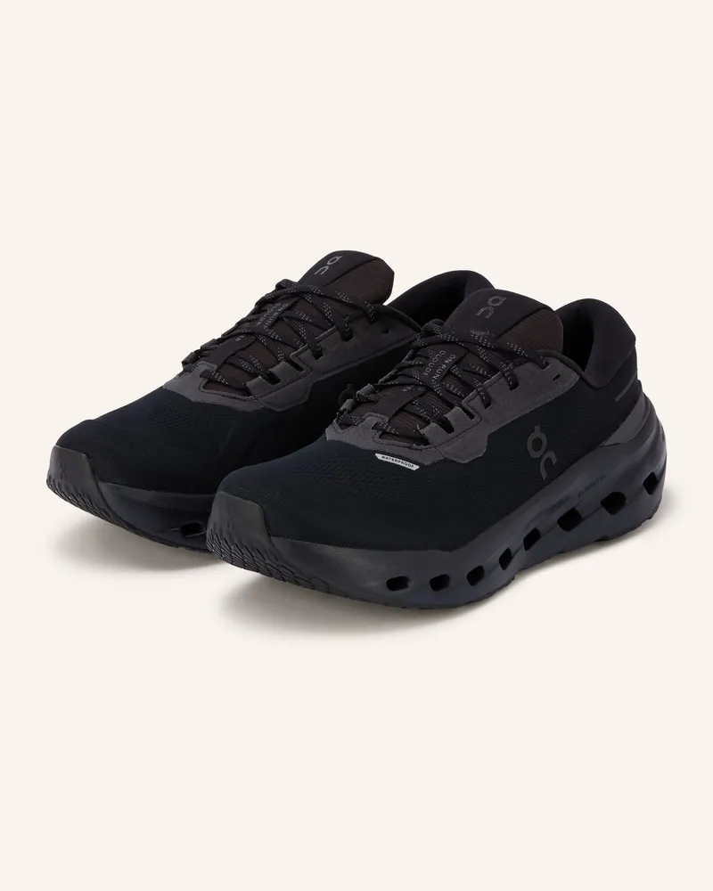 ON Laufschuhe Cloudrunner 3 Wp schwarz Schwarz