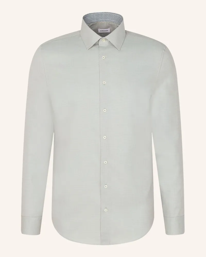 Seidensticker Business Hemd Slim Fit Grün