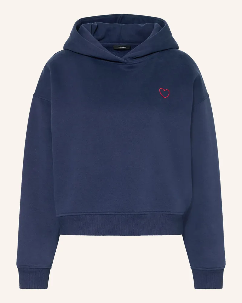 OPUS Hoodie Galentine blau Dunkelblau