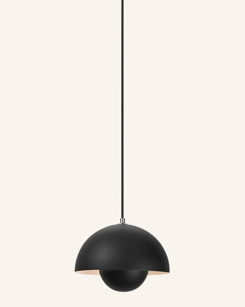 &Tradition Pendelleuchte FLOWERPOT VP1 Schwarz