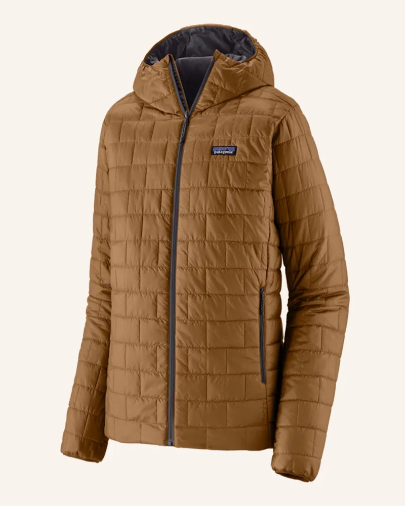 Patagonia Leichte Jacke Nano Puff Hoody braun Braun