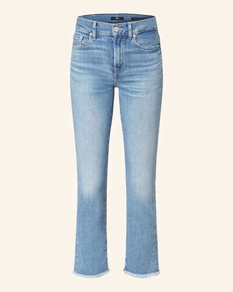 7 for all mankind Skinny Jeans Blau