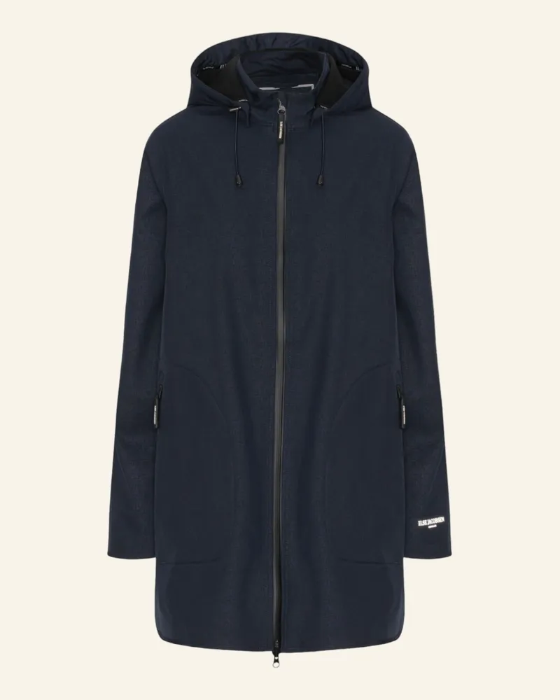 Ilse Jacobsen Regenmantel rain135 blau Dunkelblau