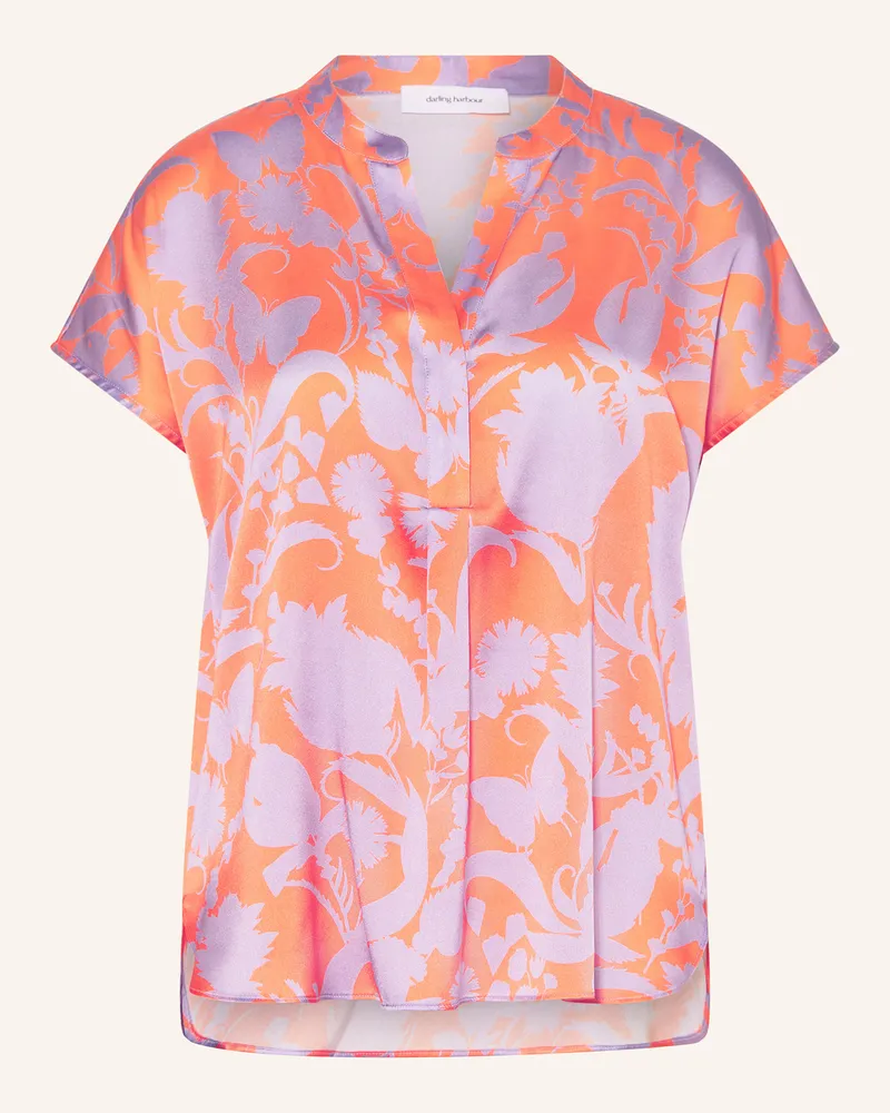 Darling Harbour Blusenshirt aus Seide Apricot