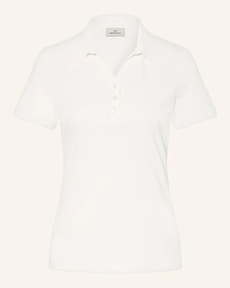 Sportalm Funktions-Poloshirt weiss Creme