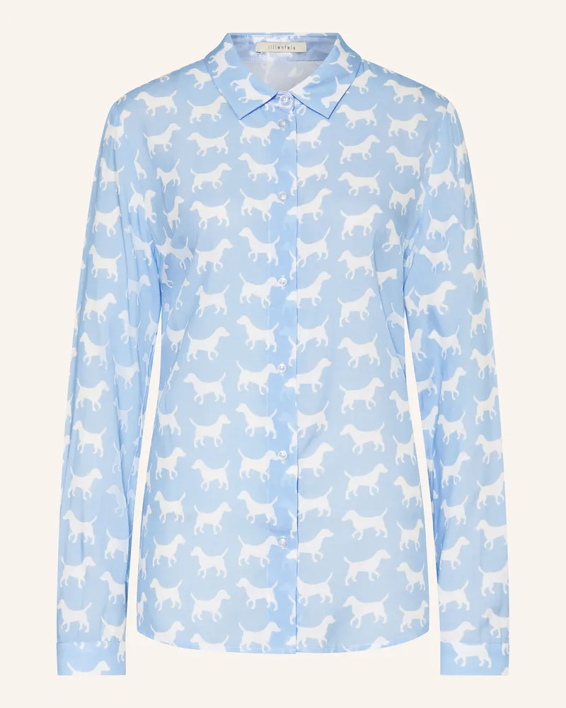 lilienfels Hemdbluse Hellblau