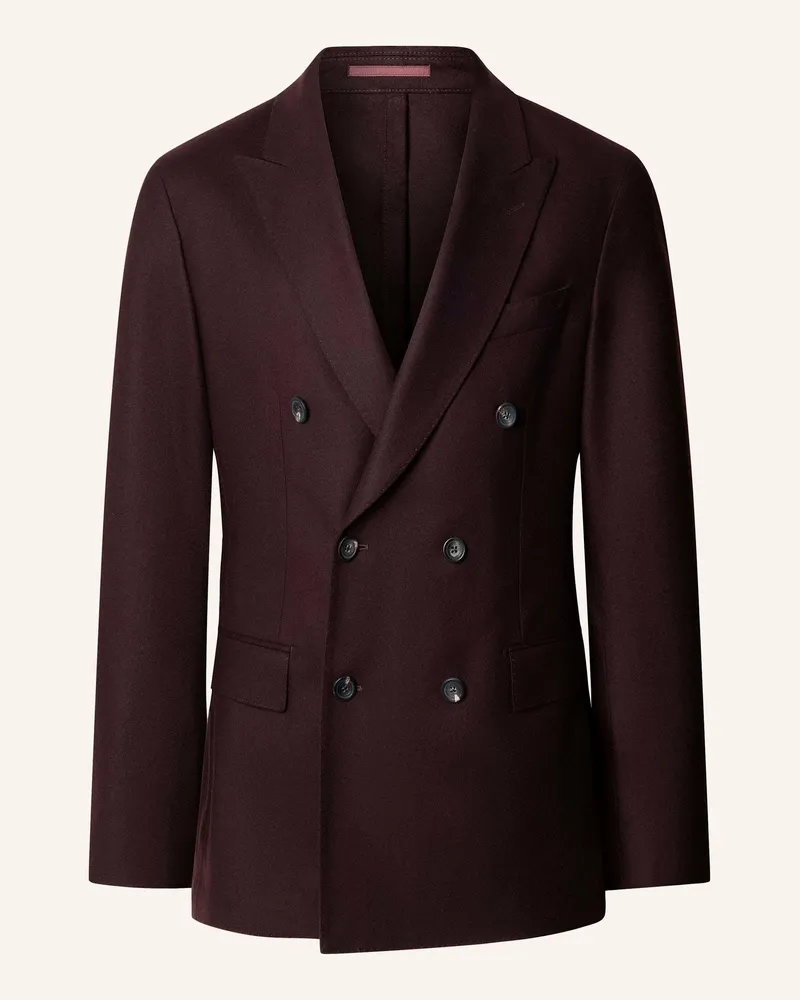Hackett Anzug Sr Burgundy Db Jkt rot Dunkelrot