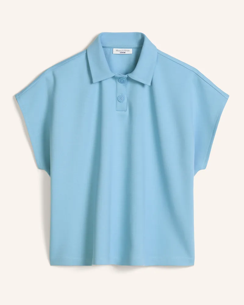 Marc O'Polo Poloshirt blau Hellblau