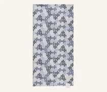 Cashmere-Schal mit Seide