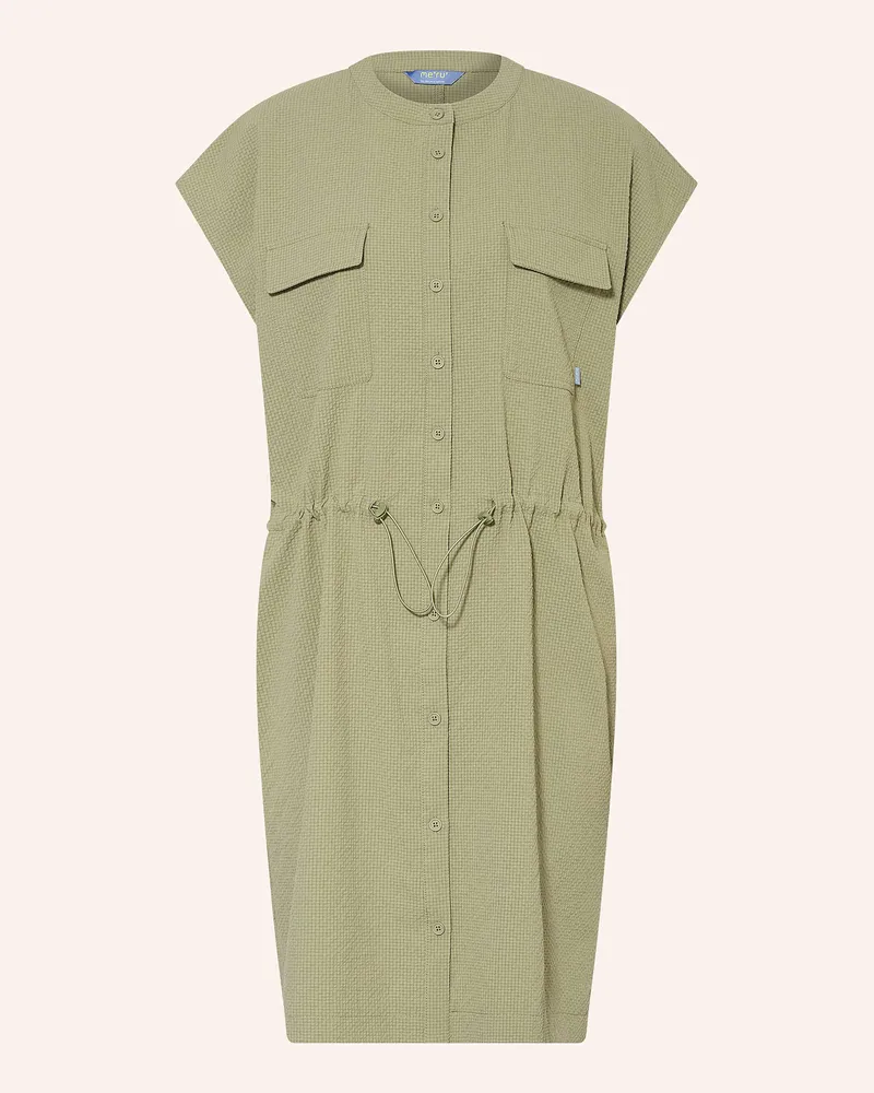 me°ru' Outdoor-Kleid Antibes gruen Oliv
