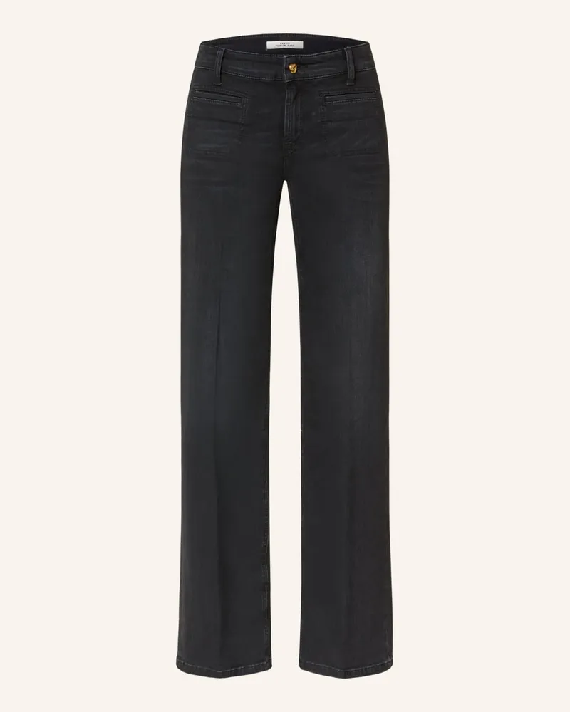 Cambio Flared Jeans TESS Schwarz