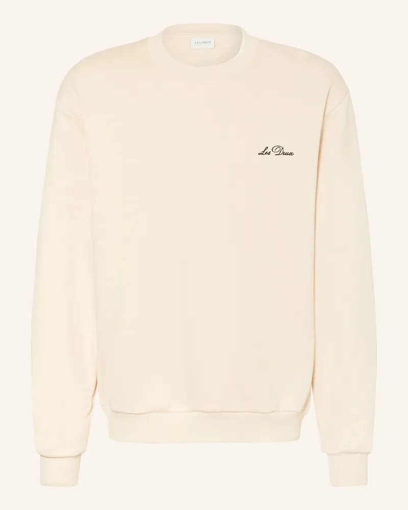 LES DEUX Sweatshirt Weiss