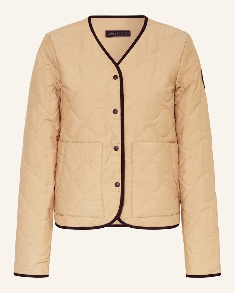 Canada Goose Steppjacke ANNEX zum Wenden Beige