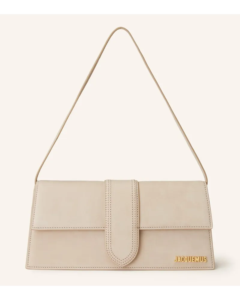 Jacquemus Schultertasche LE BAMBINO LONG Beige