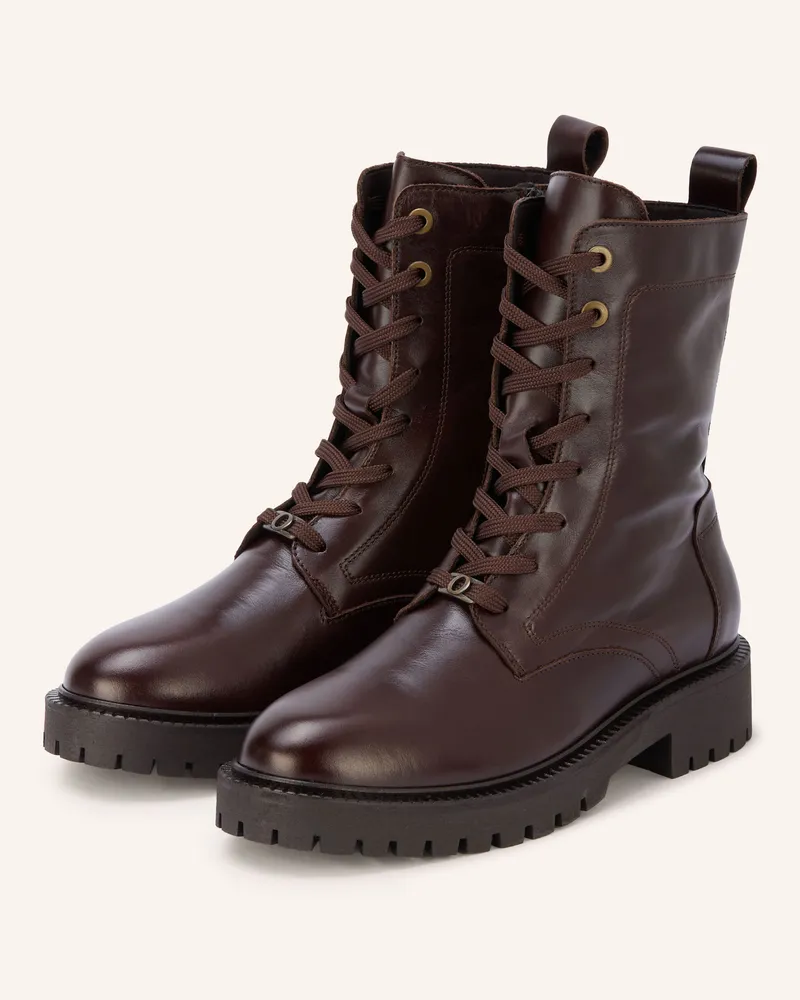 Marc O'Polo Schnürboots Phia 15 braun Dunkelbraun