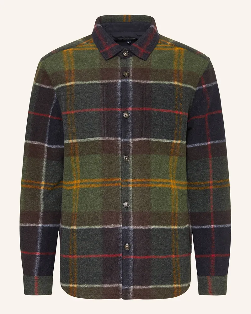 Barbour Flanell-Overshirt CHAPTER Dunkelblau