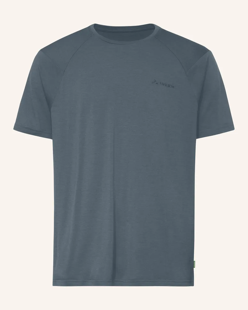 Vaude Funktionsshirt Essential Wool T-Shirt grau Grau