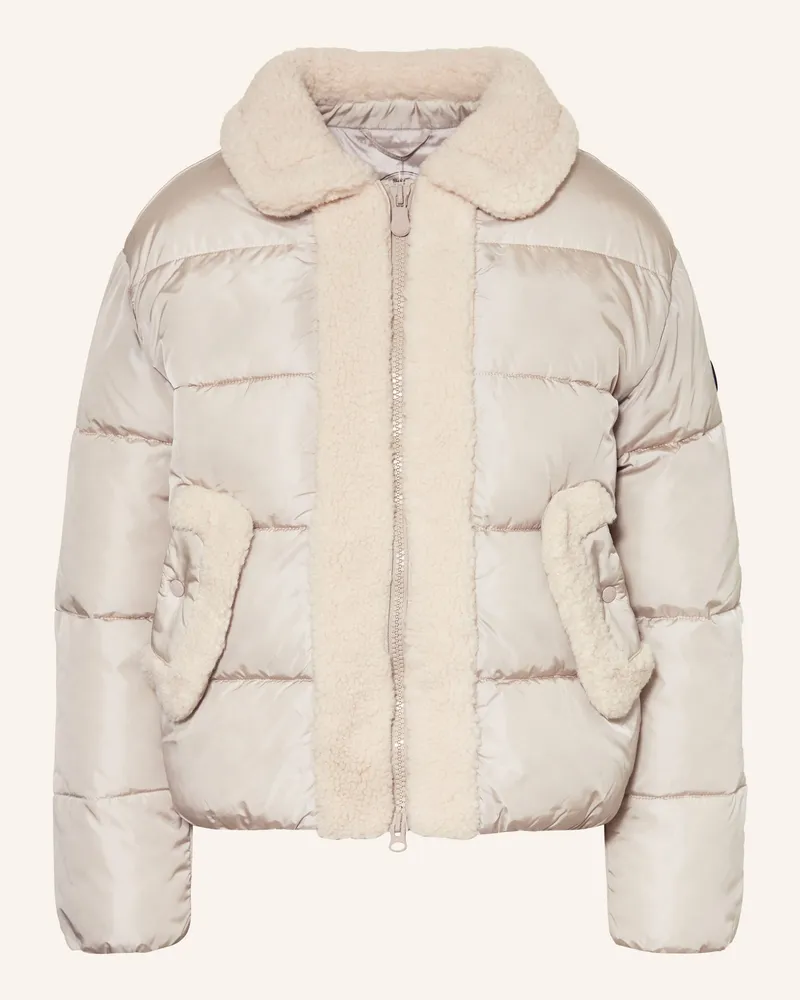 Save The Duck Steppjacke HONEY im Materialmix Beige