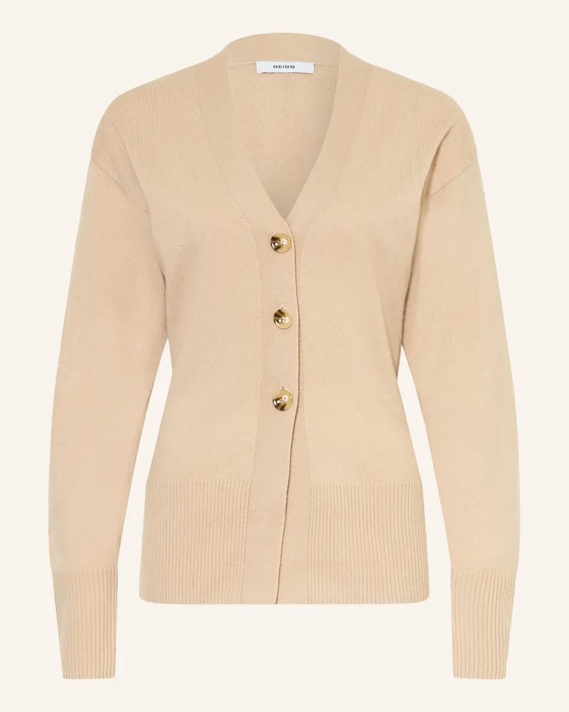 Reiss Strickjacke TYLA Camel