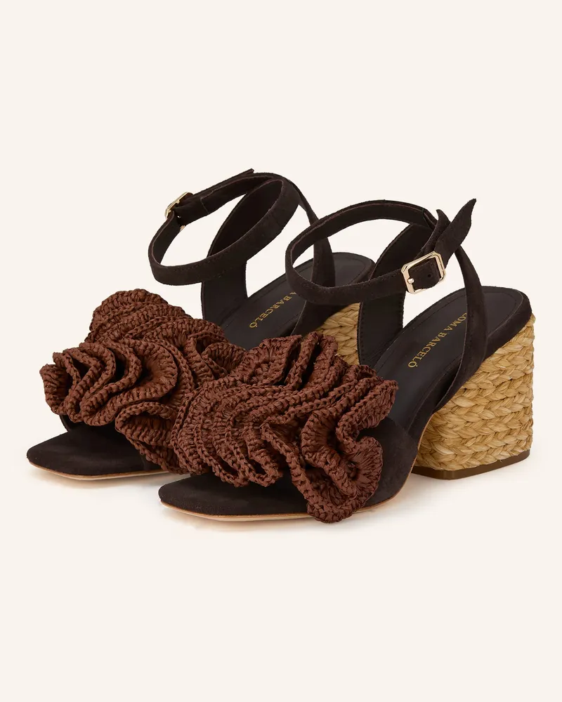 Paloma Barceló Sandaletten TERESSA Dunkelbraun