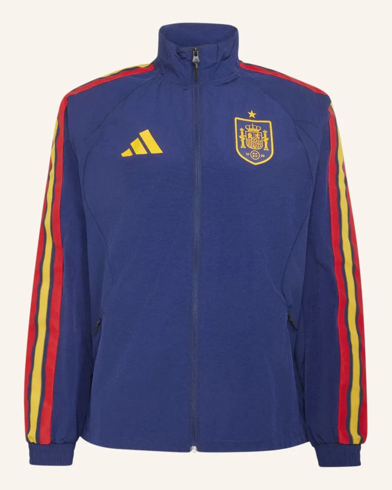 adidas Spanien Anthem Heimjacke blau Blau